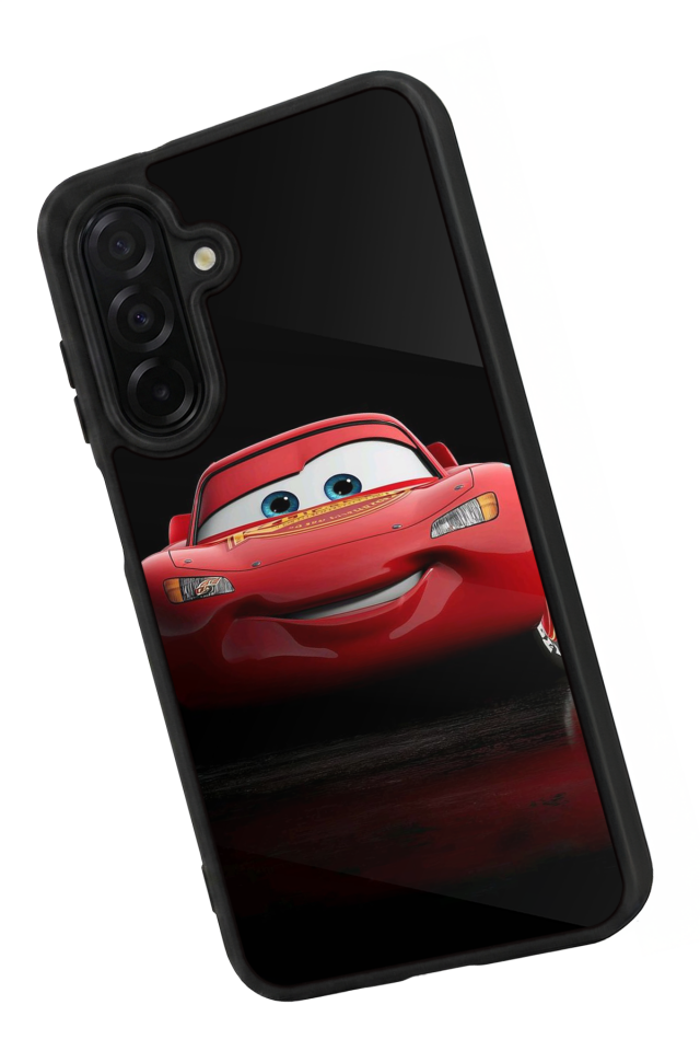 Samsung Galaxy A26 Uyumlu Şimsek McQueen Tasarımlı Glossy Premium Kılıf
