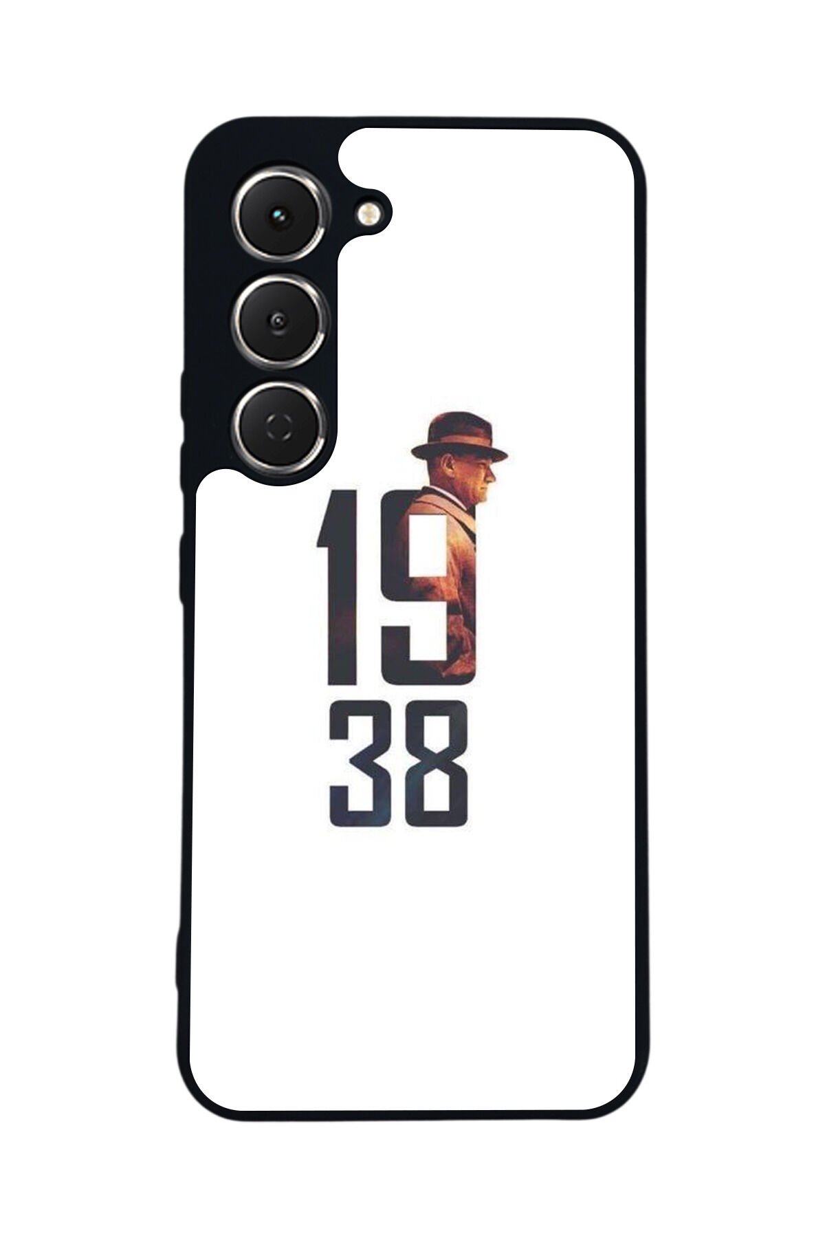 Tecno Spark 40 Pro Uyumlu Mustafa Kemal Ataturk Tasarımlı Glossy Premium Kılıf