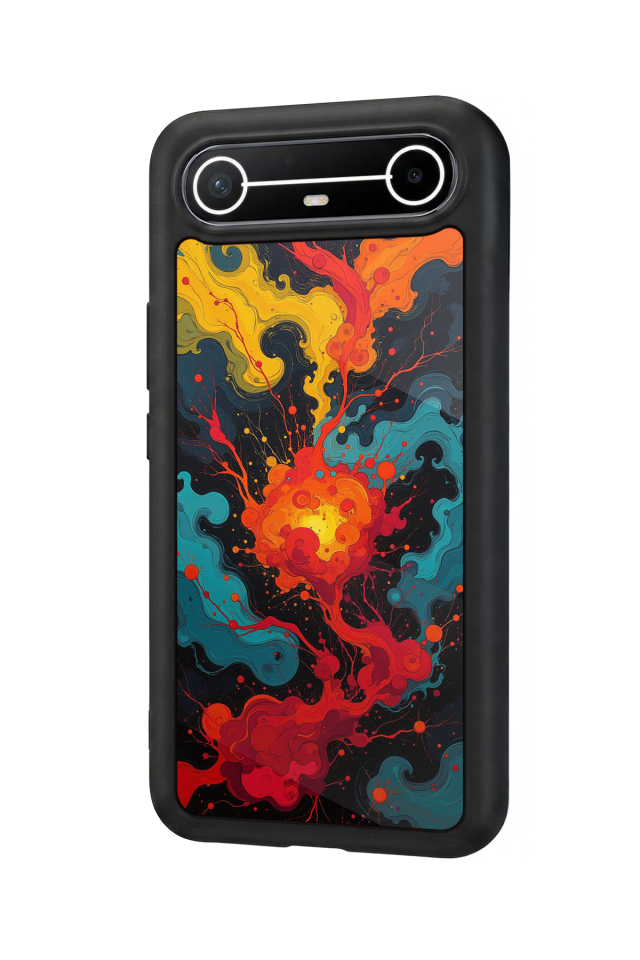 Tecno Spark Slim 5G Uyumlu Abstract Tasarımlı Glossy Premium Kılıf