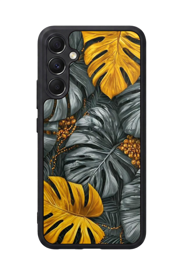 Samsung Galaxy A34 Uyumlu Botanik Tasarımlı Glossy Premium Kılıf