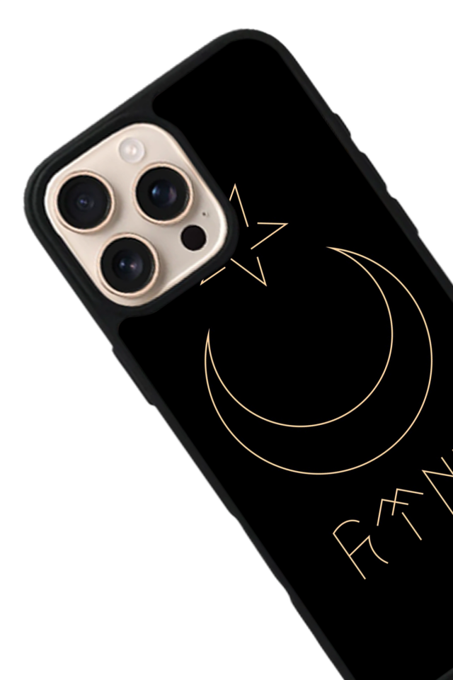 iPhone 15 Pro Uyumlu Bozkurt Tasarımlı Glossy Premium Kılıf