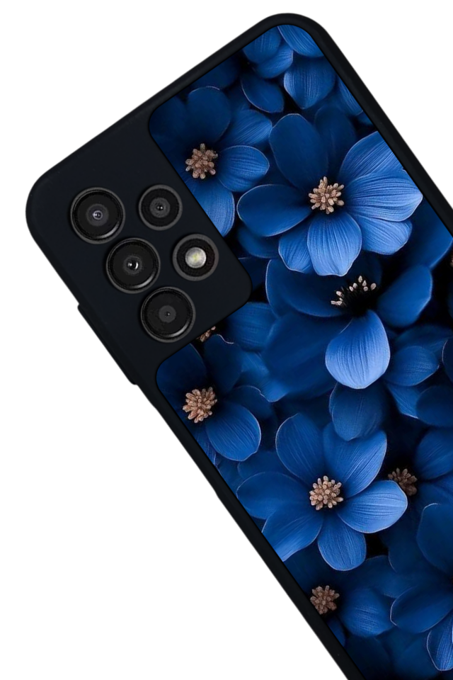 Samsung Galaxy A23 Uyumlu Cicek Tasarımlı Glossy Premium Kılıf