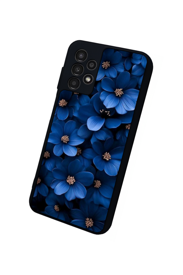 Samsung Galaxy A23 Uyumlu Cicek Tasarımlı Glossy Premium Kılıf
