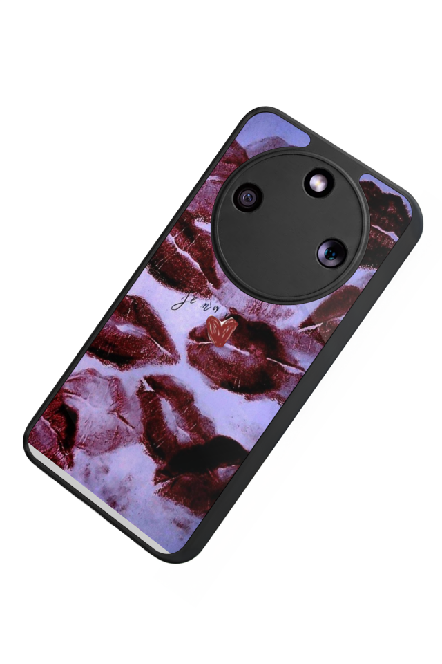 Honor Magic 8 Lite Uyumlu Dudak Tasarımlı Glossy Premium Kılıf