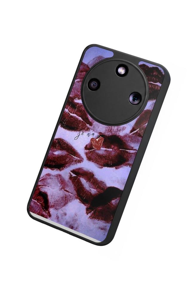 Honor Magic 8 Lite Uyumlu Dudak Tasarımlı Glossy Premium Kılıf