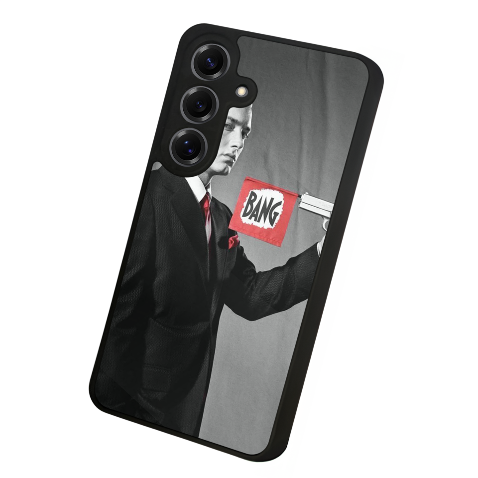 Samsung Galaxy S25 Uyumlu Eminem Tasarımlı Glossy Premium Kılıf