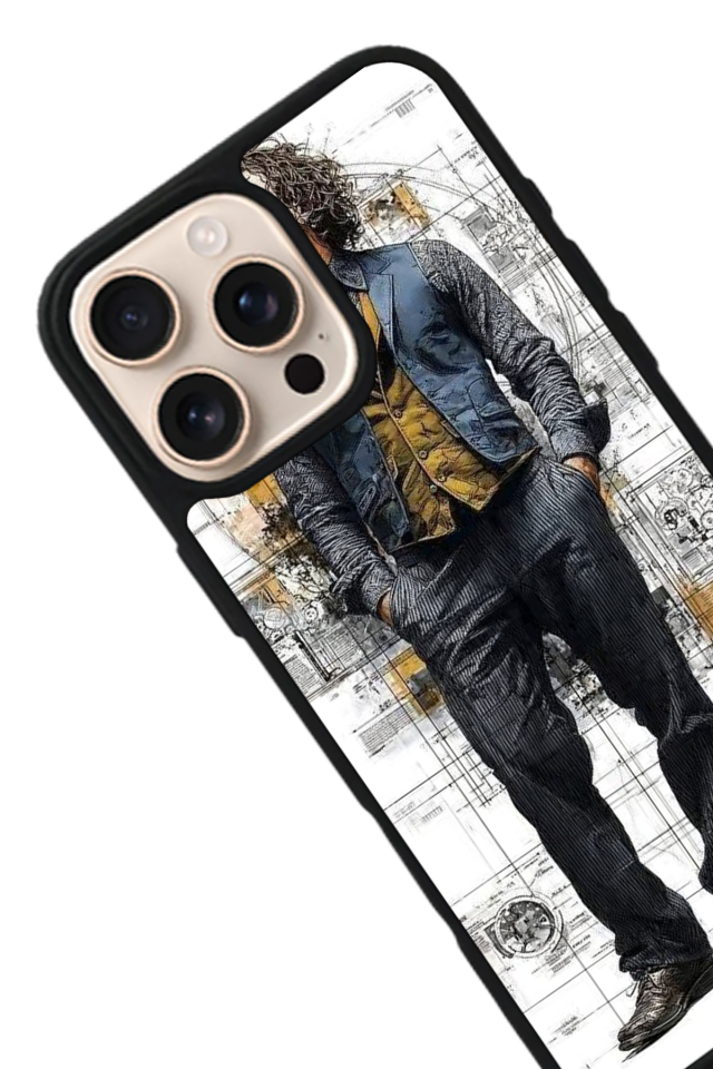 iPhone 16 Pro Max Uyumlu Joker Tasarımlı Glossy Premium Kılıf