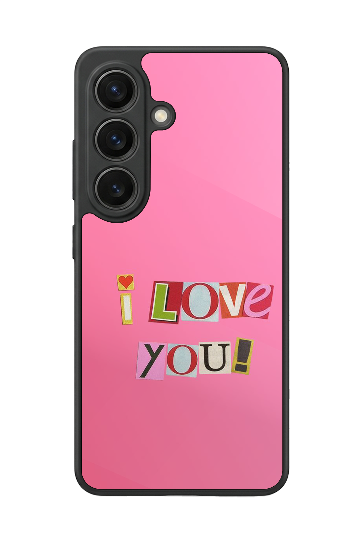 Samsung Galaxy S26 Uyumlu Kalp Love Tasarımlı Glossy Premium Kılıf