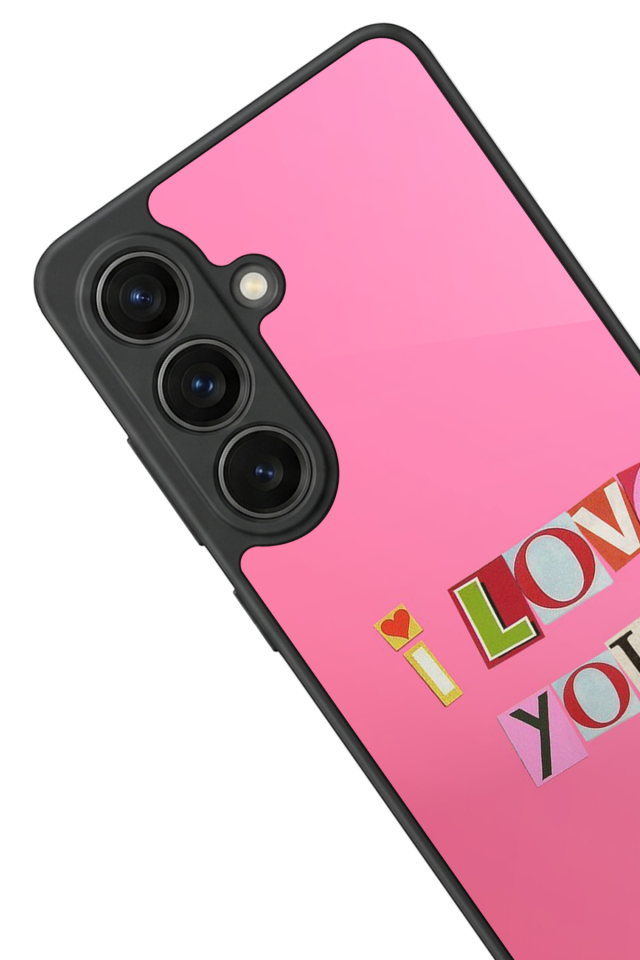 Samsung Galaxy S26 Uyumlu Kalp Love Tasarımlı Glossy Premium Kılıf