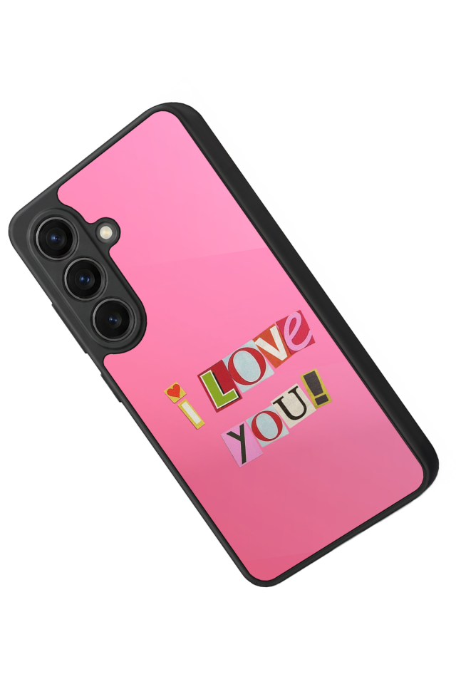 Samsung Galaxy S26 Uyumlu Kalp Love Tasarımlı Glossy Premium Kılıf