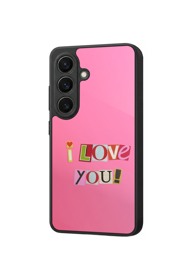 Samsung Galaxy S26 Uyumlu Kalp Love Tasarımlı Glossy Premium Kılıf