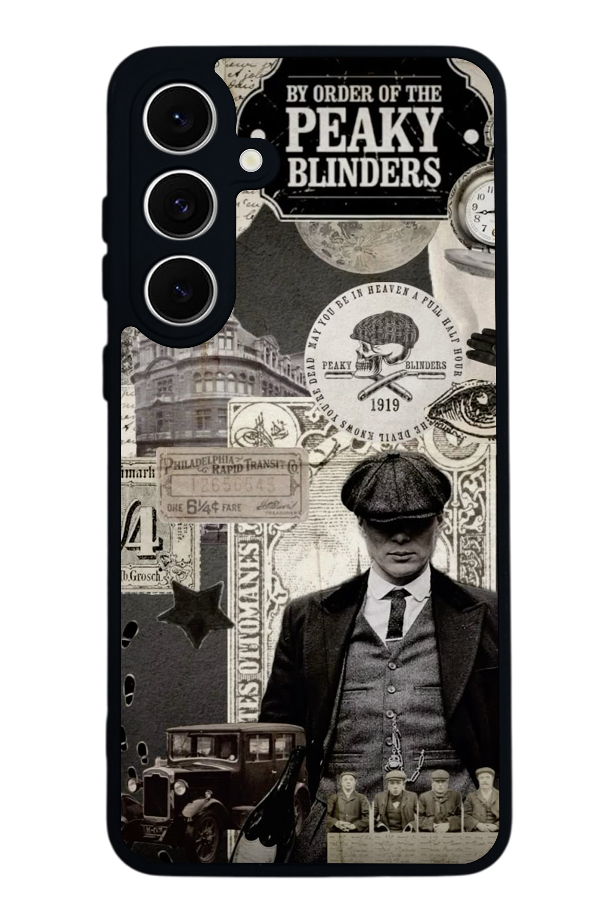 Samsung Galaxy S24 FE Uyumlu Peaky Blinders Tasarımlı Glossy Premium Kılıf