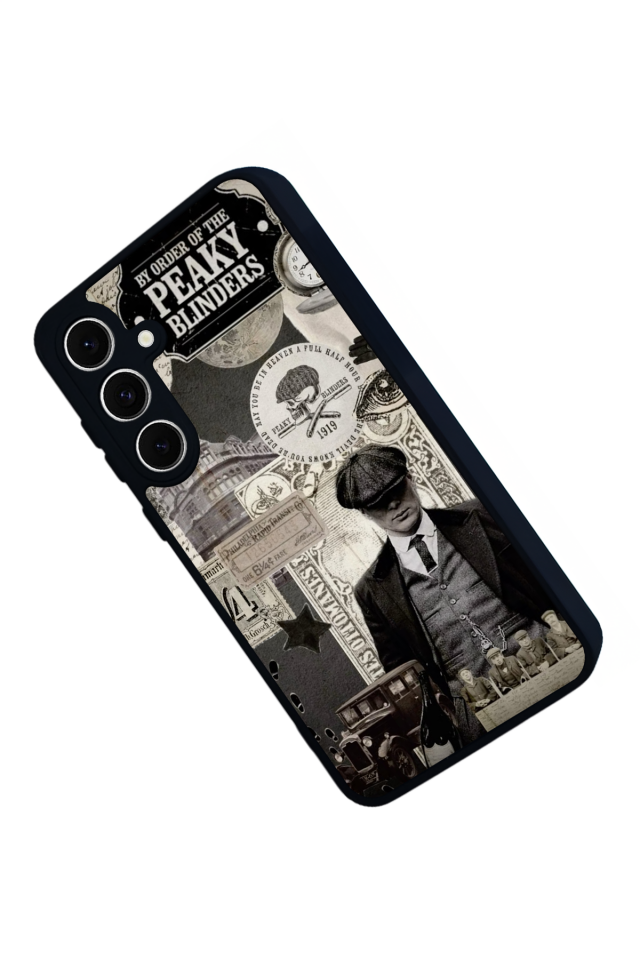 Samsung Galaxy S24 FE Uyumlu Peaky Blinders Tasarımlı Glossy Premium Kılıf