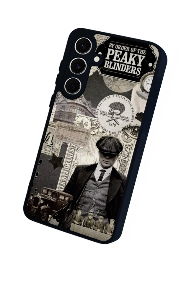 Samsung Galaxy S24 FE Uyumlu Peaky Blinders Tasarımlı Glossy Premium Kılıf