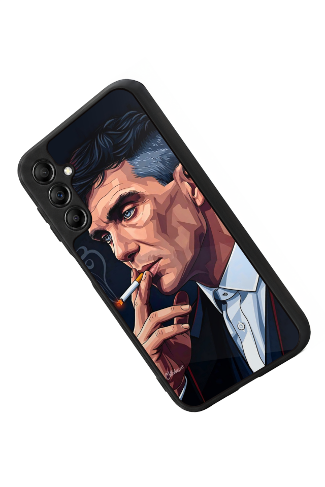 Samsung Galaxy A14 Uyumlu Peaky Blinders Tasarımlı Glossy Premium Kılıf