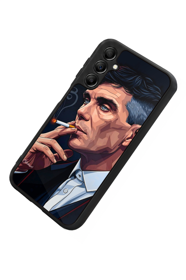 Samsung Galaxy A14 Uyumlu Peaky Blinders Tasarımlı Glossy Premium Kılıf