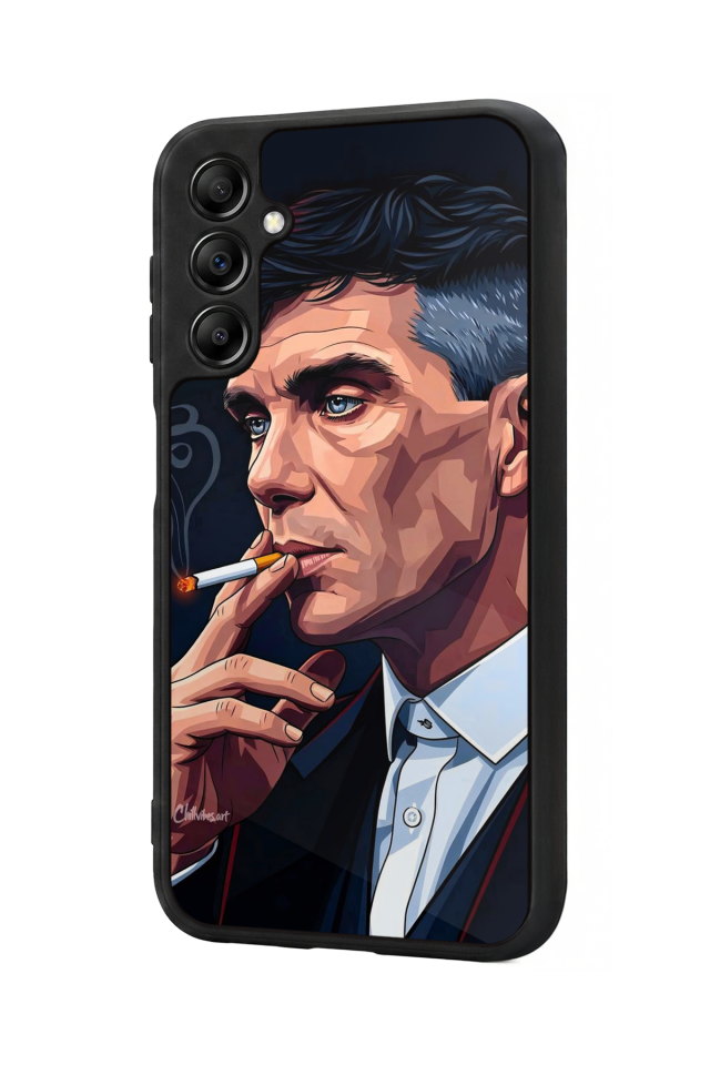 Samsung Galaxy A14 Uyumlu Peaky Blinders Tasarımlı Glossy Premium Kılıf