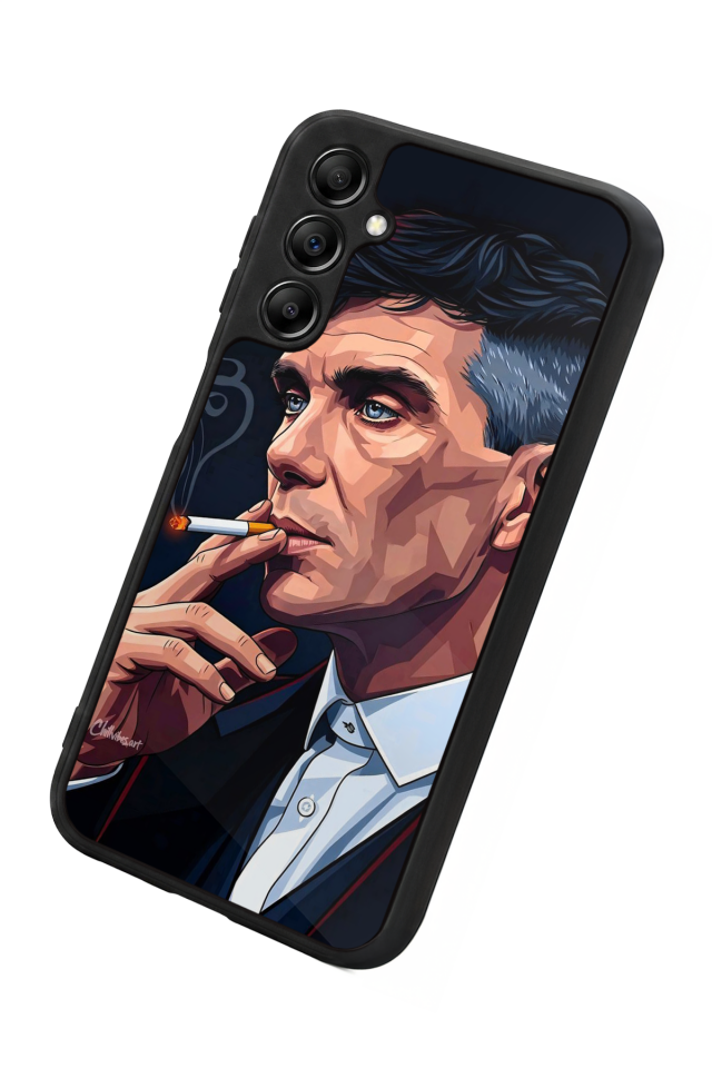Samsung Galaxy A14 Uyumlu Peaky Blinders Tasarımlı Glossy Premium Kılıf