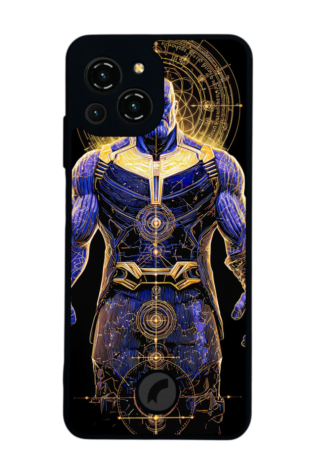 Reeder S23 Pro Max Uyumlu Thanos Tasarımlı Glossy Premium Kılıf