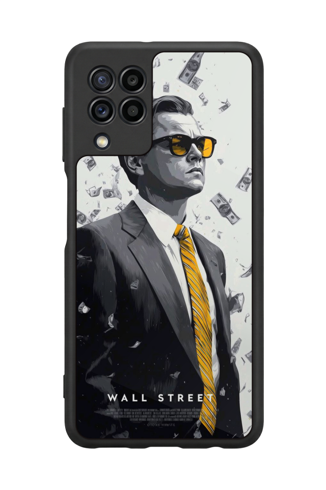 Samsung Galaxy M22 Uyumlu TheWolf Tasarımlı Glossy Premium Kılıf