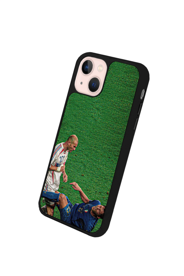 iPhone 13/14 Uyumlu Zidane Tasarımlı Glossy Premium Kılıf