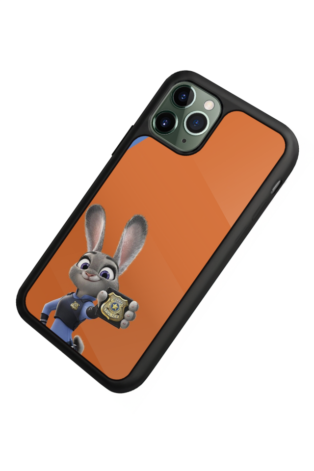 iPhone 11 Pro Uyumlu Zootropolis Tasarımlı Glossy Premium Kılıf