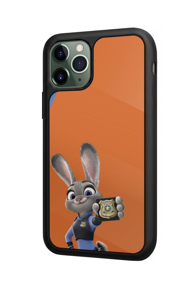 iPhone 11 Pro Uyumlu Zootropolis Tasarımlı Glossy Premium Kılıf