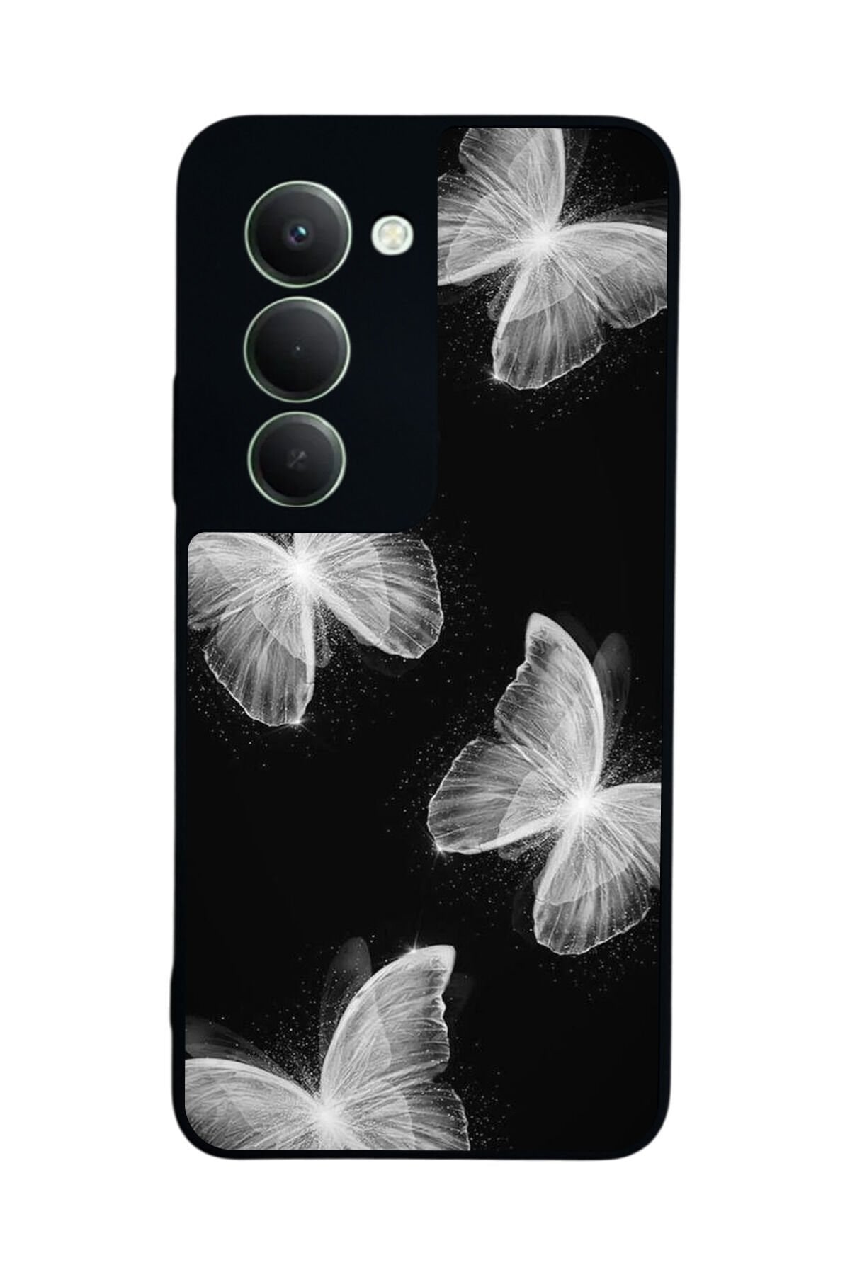 Xiaomi Redmi 15 5G Uyumlu Kelebek Tasarımlı Glossy Premium Kılıf