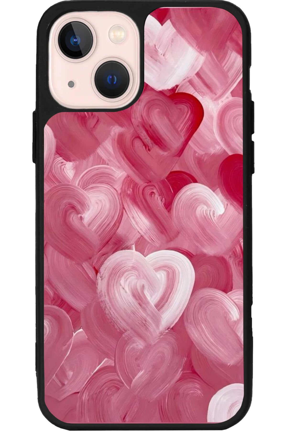 iPhone 13 Mat Siyah Uyumlu Kılıf – Yumuşak Silikon, Koruyucu, Şok Emici Kapak
