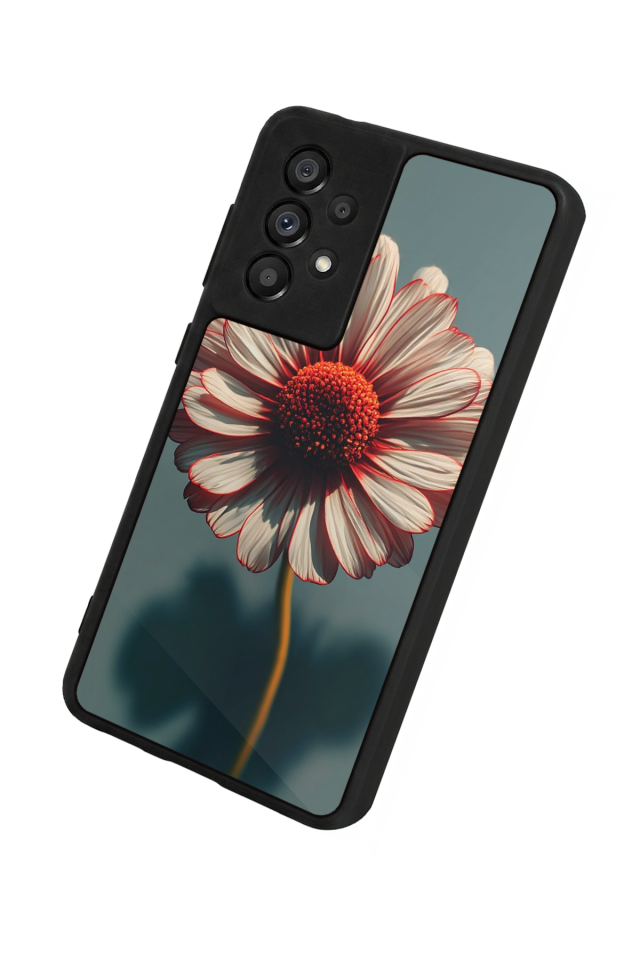 Samsung Galaxy A73 Uyumlu Cicek Tasarımlı Glossy Premium Kılıf