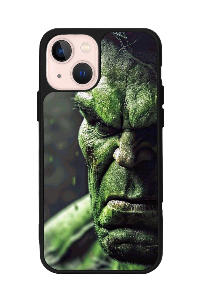 iPhone 15 Plus Uyumlu Hulk Tasarımlı Glossy Premium Kılıf