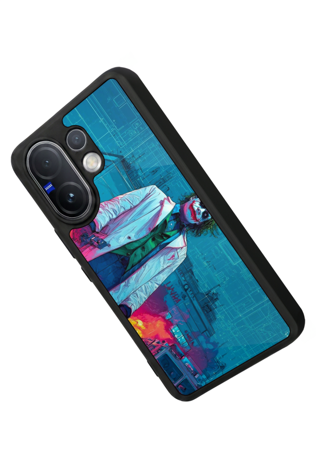 Vivo V60 Uyumlu Joker Tasarımlı Glossy Premium Kılıf
