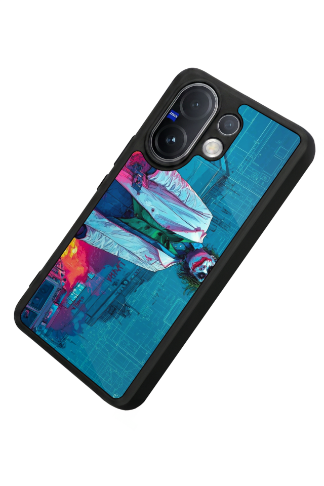 Vivo V60 Uyumlu Joker Tasarımlı Glossy Premium Kılıf
