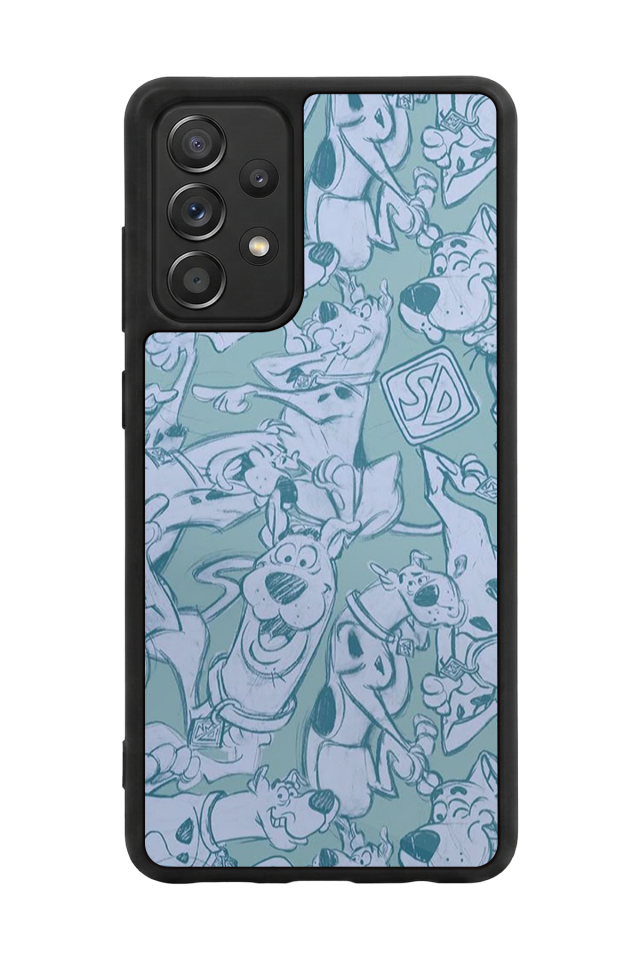 Samsung Galaxy A72 Uyumlu Scooby Doo Tasarımlı Glossy Premium Kılıf