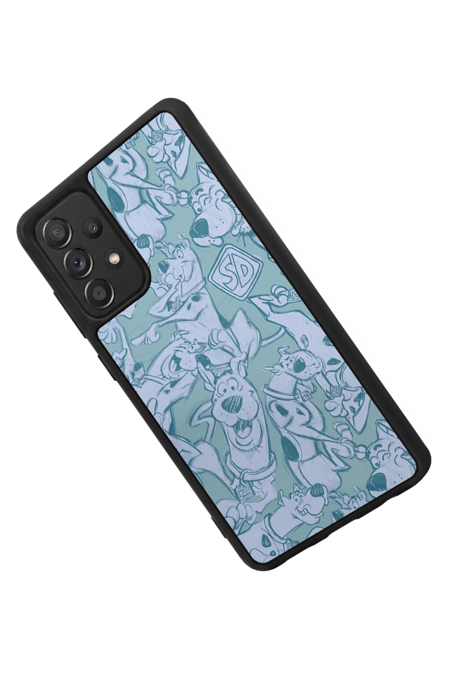 Samsung Galaxy A72 Uyumlu Scooby Doo Tasarımlı Glossy Premium Kılıf