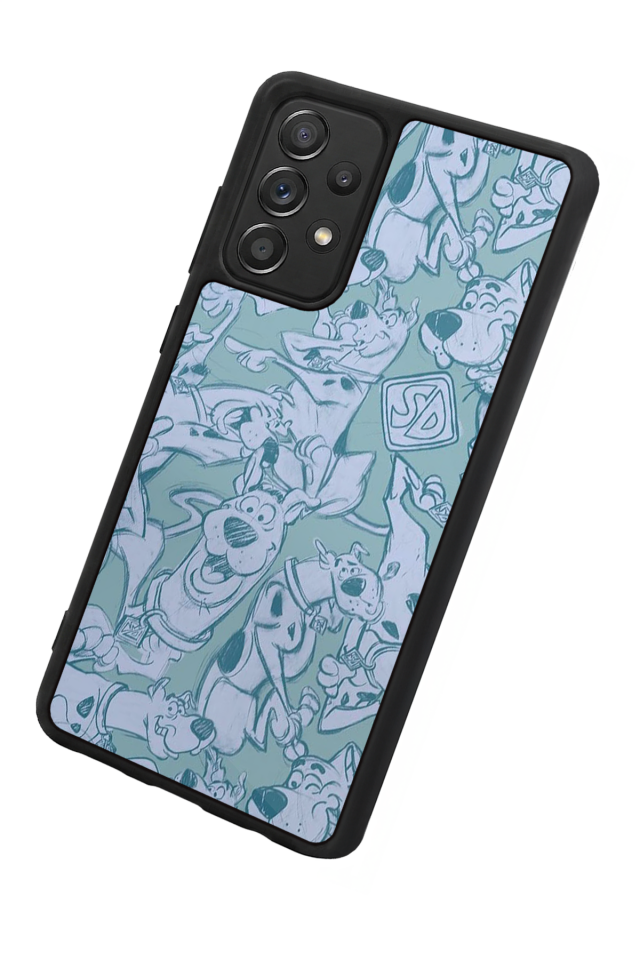 Samsung Galaxy A72 Uyumlu Scooby Doo Tasarımlı Glossy Premium Kılıf
