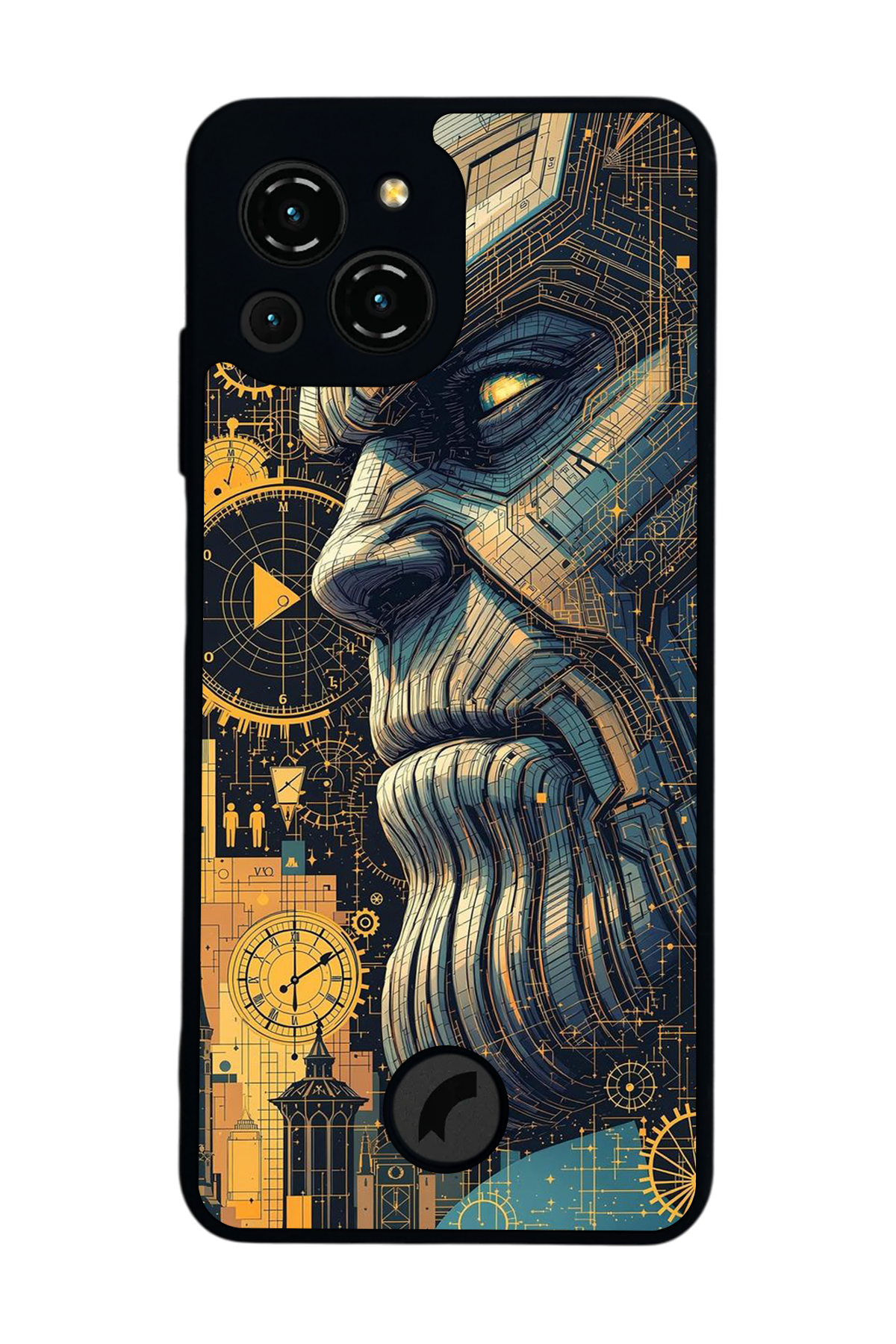 Reeder S23 Pro Max Uyumlu Thanos Tasarımlı Glossy Premium Kılıf