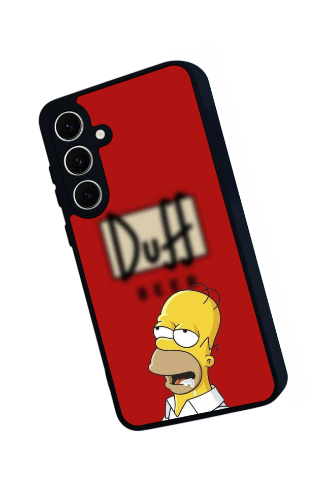 Samsung Galaxy A16 Uyumlu The Simpsons Tasarımlı Glossy Premium Kılıf
