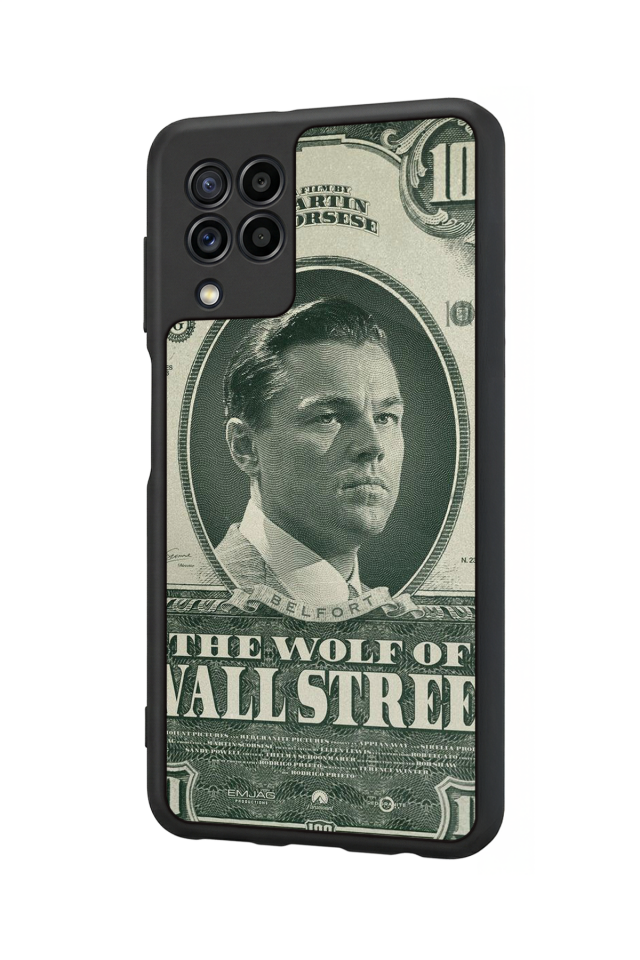 Samsung Galaxy M22 Uyumlu TheWolf Tasarımlı Glossy Premium Kılıf