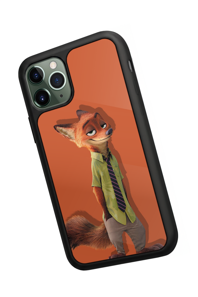 iPhone 11 Pro Uyumlu Zootropolis Tasarımlı Glossy Premium Kılıf
