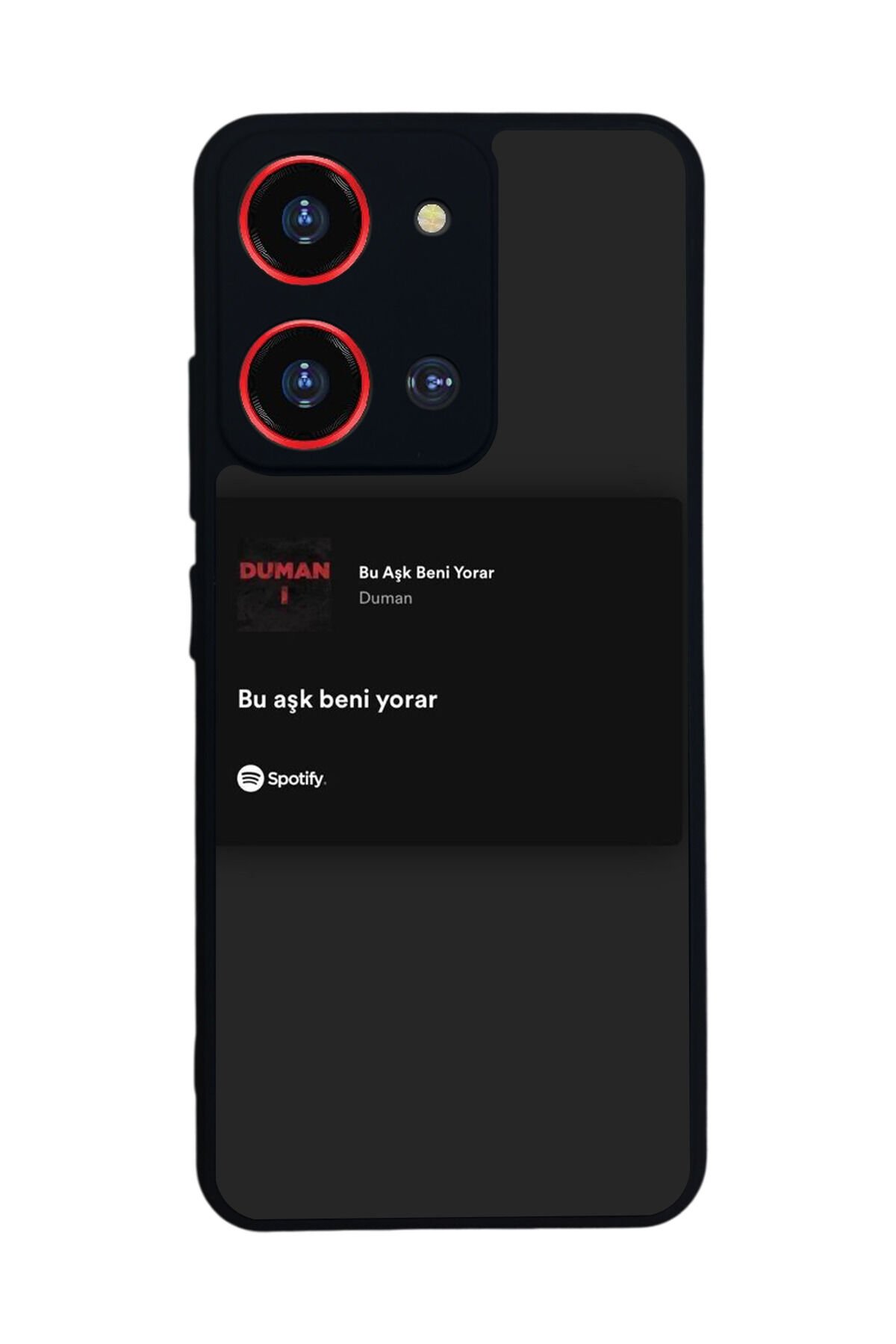 Reeder S19 Max Pro S 108MP Uyumlu Sarki Sozleri Tasarımlı Glossy Premium Kılıf
