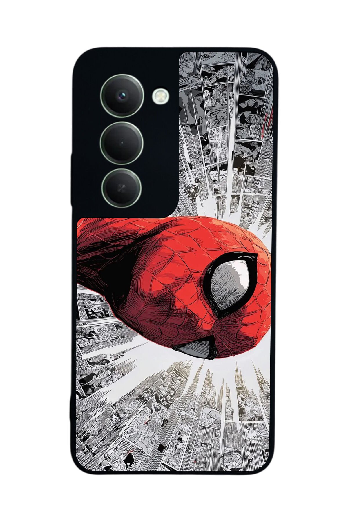 Xiaomi Redmi 15 5G Uyumlu Spider Man ( Örümcek Adam ) Tasarımlı Glossy Premium Kılıf
