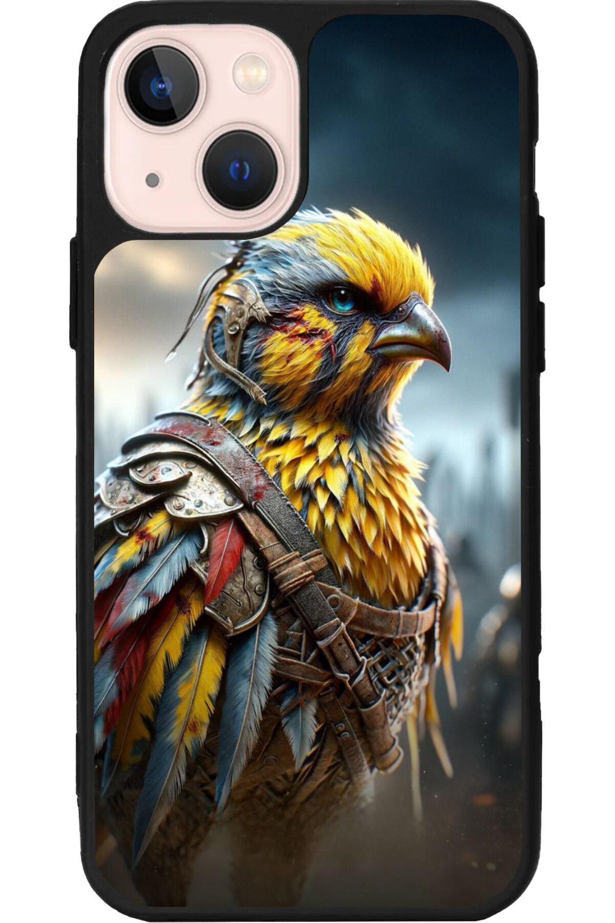 iPhone 13 Mat Siyah Uyumlu Kılıf – Yumuşak Silikon, Koruyucu, Şok Emici Kapak