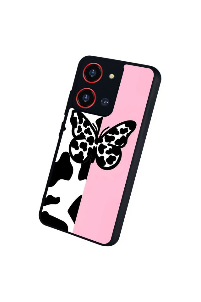 Reeder S19 Max Pro S ZOOM Uyumlu Kelebek Tasarımlı Glossy Premium Kılıf