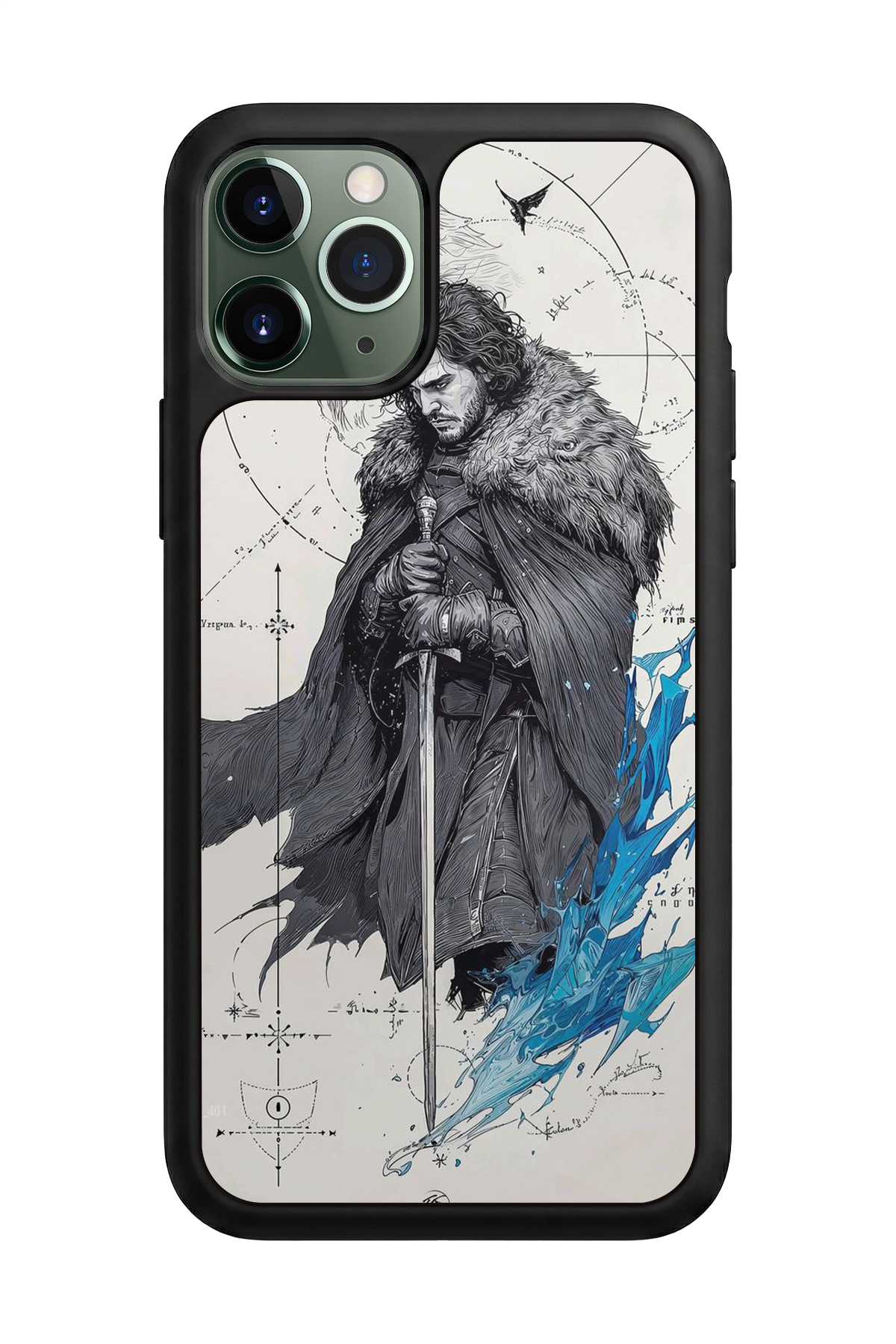 iPhone 11 Pro Max Uyumlu GameOfThrones Tasarımlı Glossy Premium Kılıf