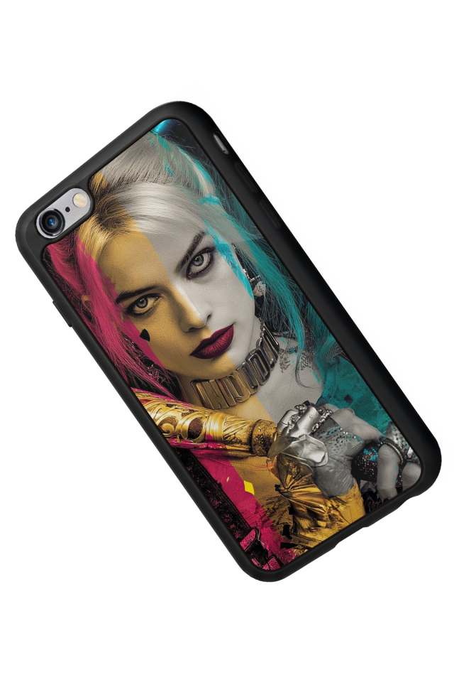 iPhone 6s Plus Uyumlu HarleyQueen Tasarımlı Glossy Premium Kılıf