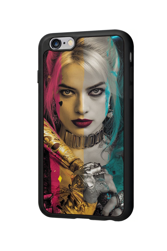 iPhone 6s Plus Uyumlu HarleyQueen Tasarımlı Glossy Premium Kılıf