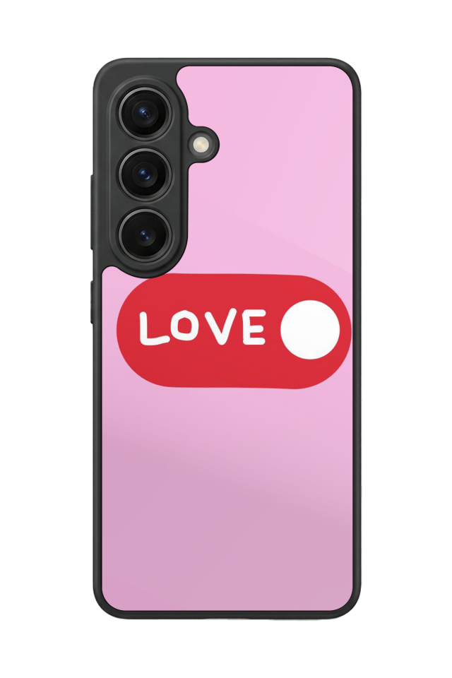 Samsung Galaxy S26 Uyumlu Kalp Love Tasarımlı Glossy Premium Kılıf