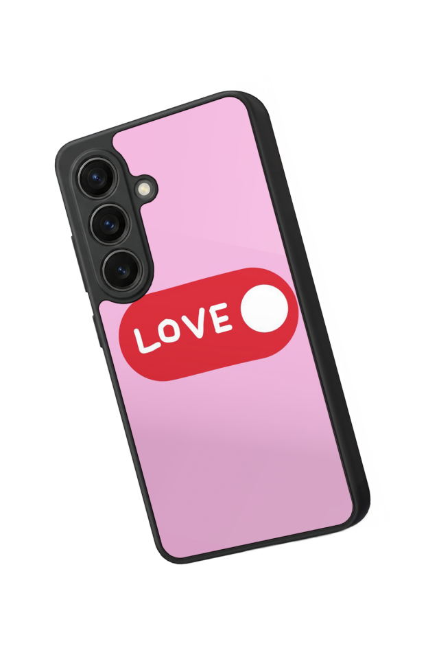 Samsung Galaxy S26 Uyumlu Kalp Love Tasarımlı Glossy Premium Kılıf