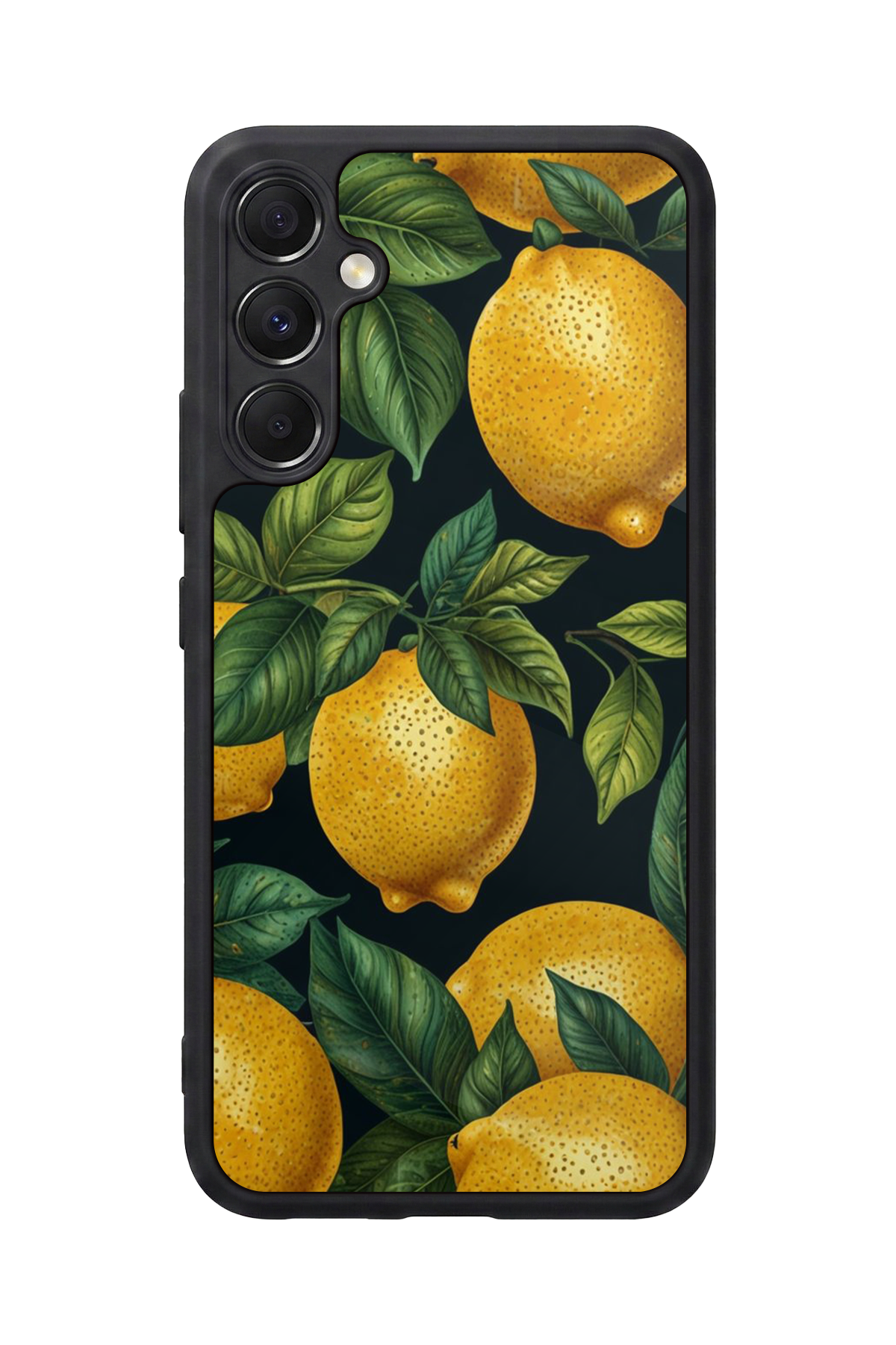 Samsung Galaxy M34 Uyumlu Limon Tasarımlı Glossy Premium Kılıf